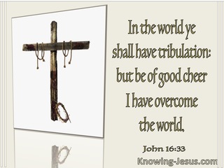 John 16:33 Be Of Good Cheer I Have Overcome The World (utmost)08:02